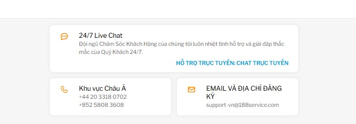 Tính năng liên hệ